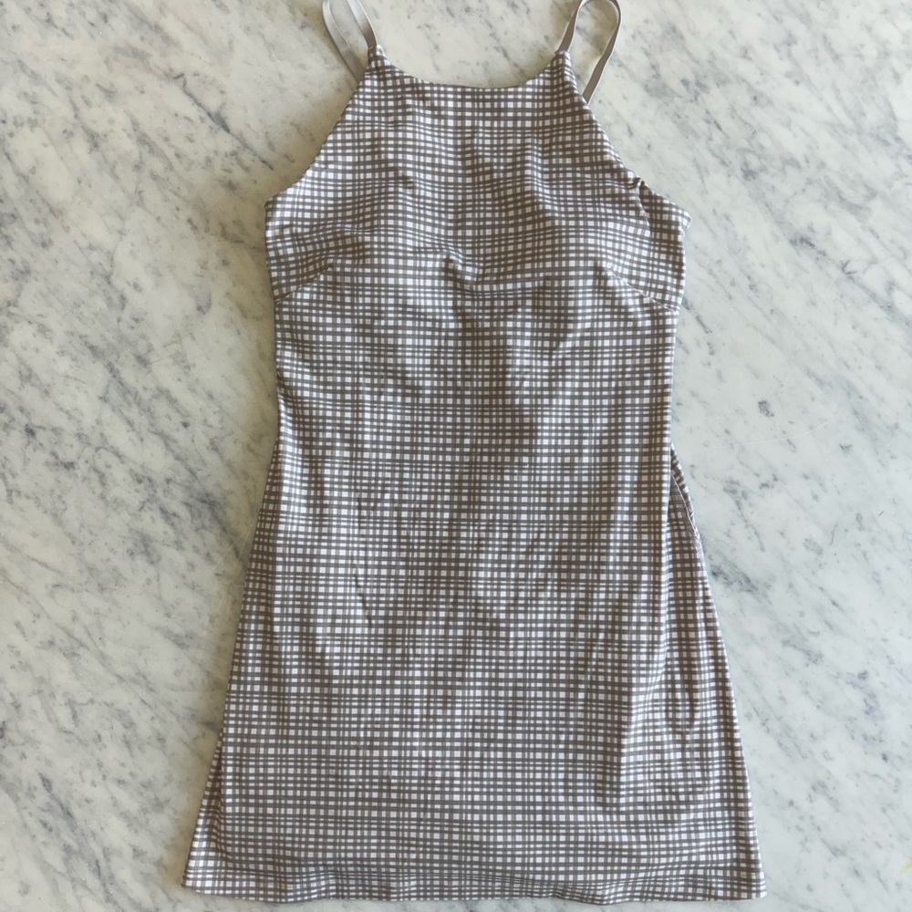Lululemon Women’s Gingham Tennis/Golf Dress – Size 4